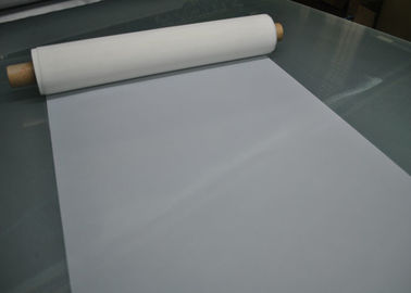 Китай Белизна сетки печатания шелковой ширмы полиэстера высокой точности для стеклянного печатания поставщик