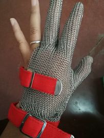 Китай перчатки нержавеющей стали ножа Анти--копья с 5 пальцами для скотобойни поставщик