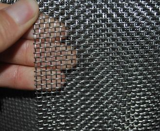 40/ 48 Inch Stainless Steel Woven Fabric Sieve / Screen For Mine Factory