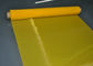 Желтое 64Т - сетка печатания экрана полиэстера 55 микронов для плат с печатным монтажом поставщик